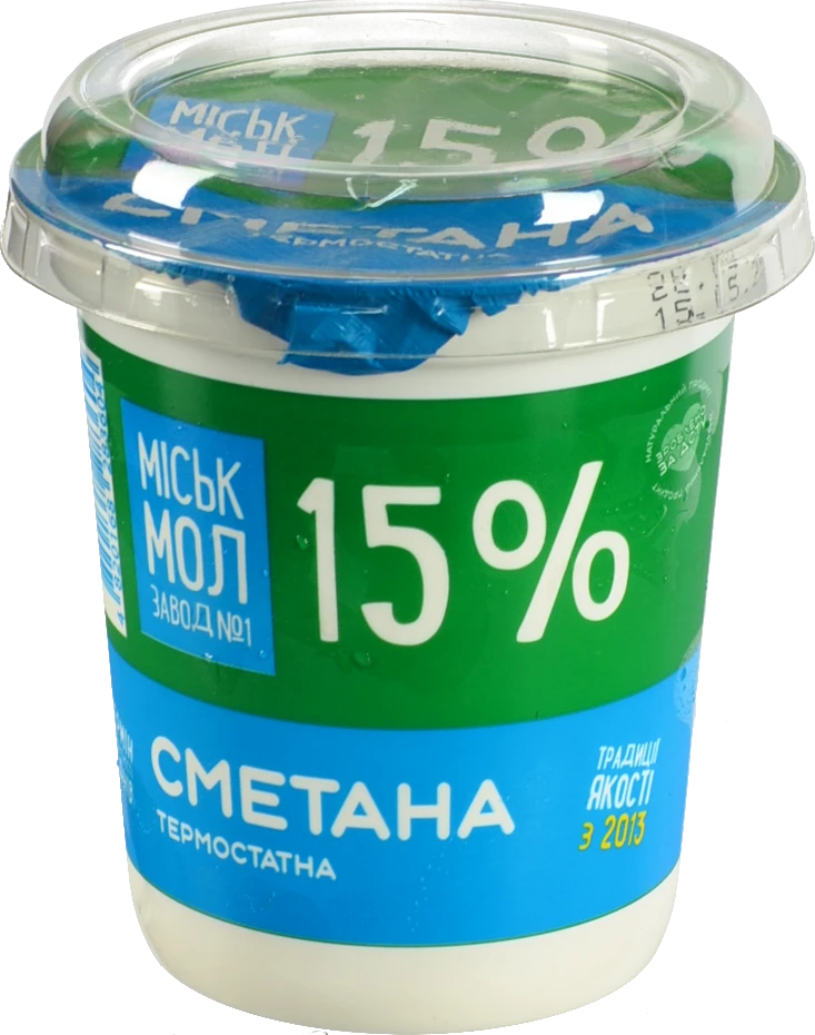 Сметана ММЗ 300г 15% ст