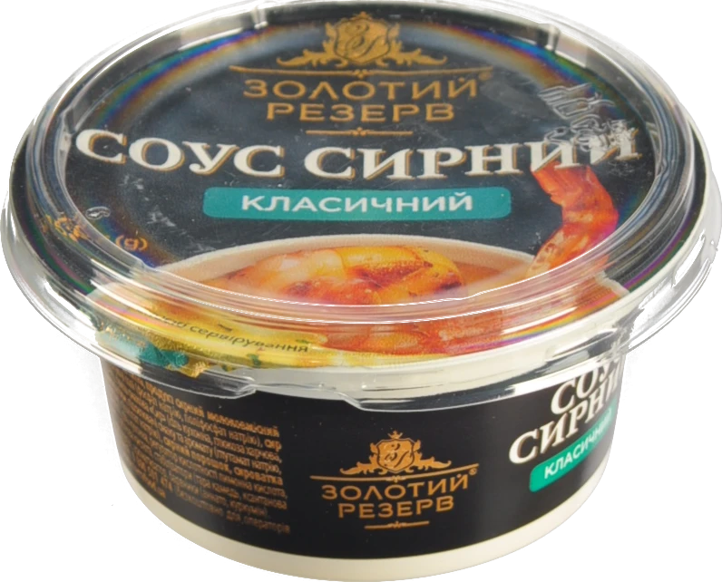 Соус сирний Золотий Резерв 150г 60% класичний