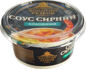 Соус сирний Золотий Резерв 150г 60% класичний