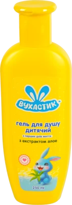 Гель для душу Вухастик 250мл алое