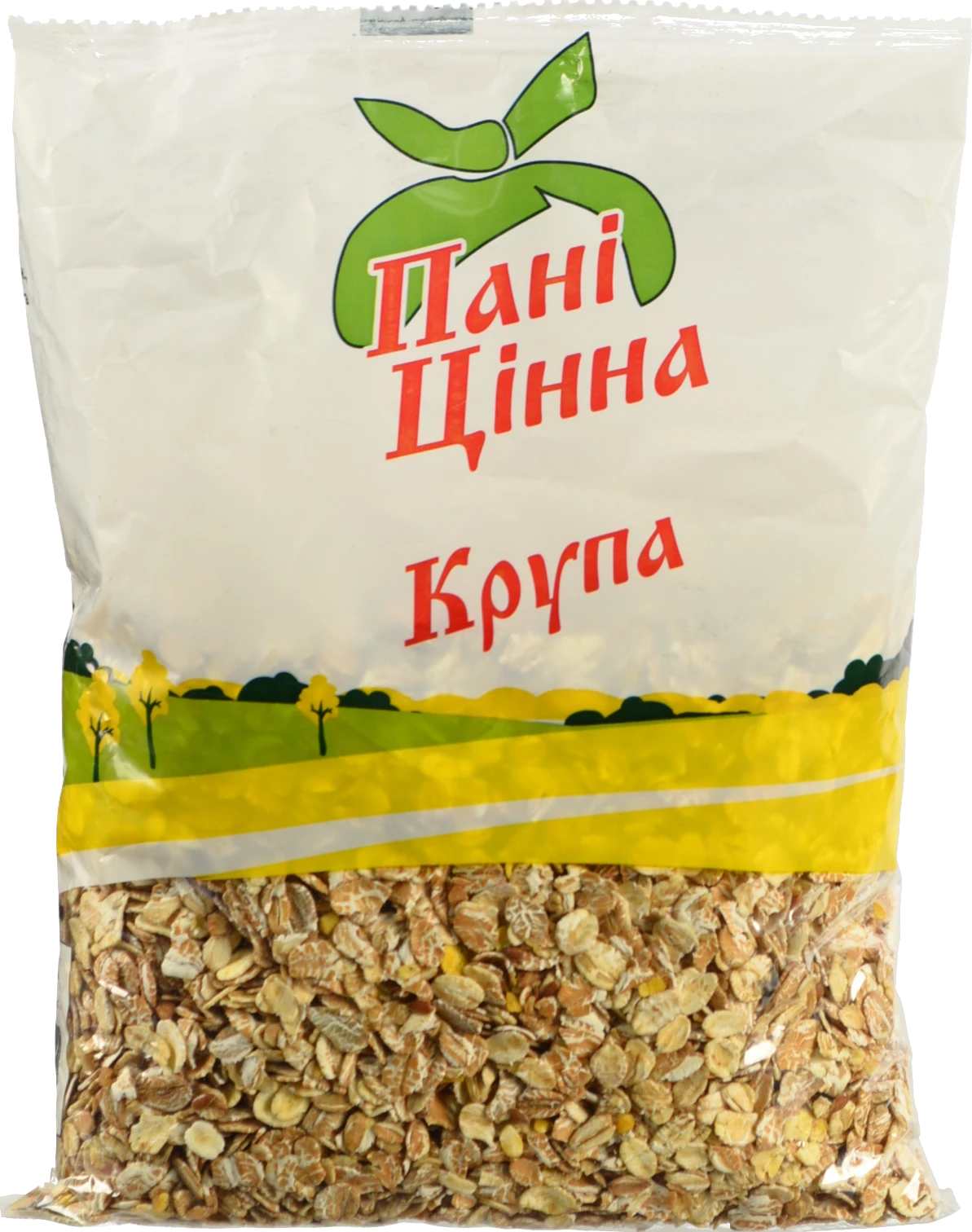 Суміш 6 злаків та льону Пані Цінна 400г