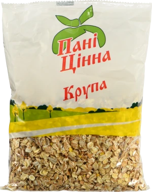 Суміш 6 злаків та льону Пані Цінна 400г