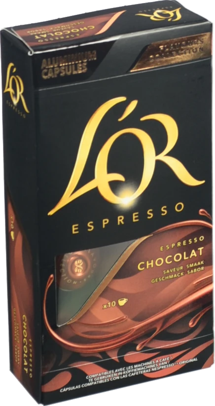 Кава LOR 52гх10 espresso chocolat мелена капсули