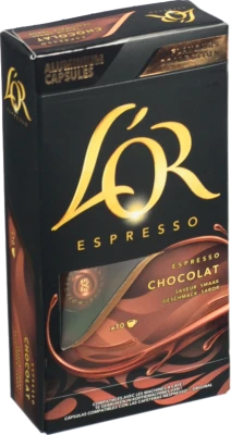 Кава LOR 52гх10 espresso chocolat мелена капсули