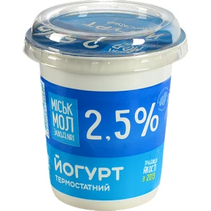 Йогурт ММЗ 300г 2.5% термостатний ст