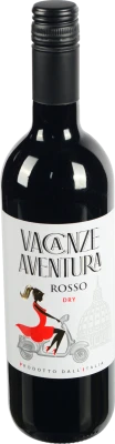 Вино Rosso сухе черв 0.75л6 ТМ Vacanze Aventura