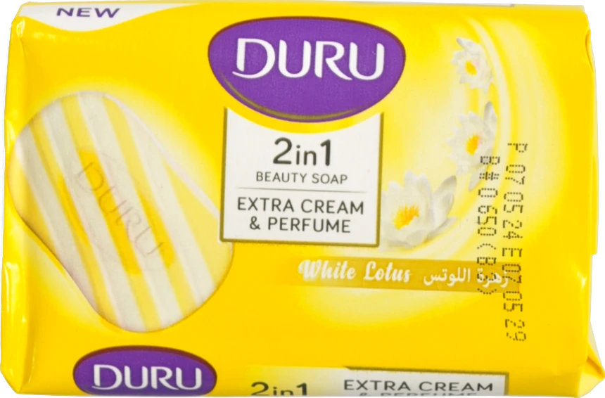 Мило косметичне 2в1 White lotus Extra cream&Perfume Duru 100г