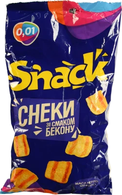 Снеки 0.01 100г бекон