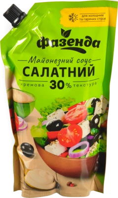 Соус майонезний Фазенда 500г салатний 30%
