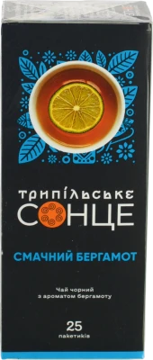 Чай «Смачний Бергамот» ТМ «Трипільське Сонце» 25 пак1.5