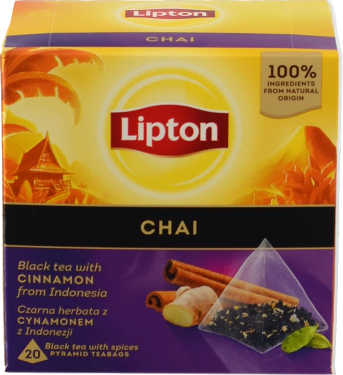Чай Lipton 20п чорний chai