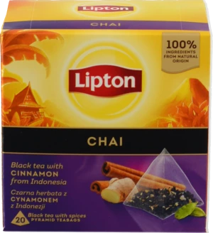Чай Lipton 20п чорний chai