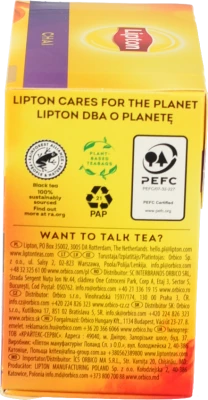 Чай Lipton 20п чорний chai