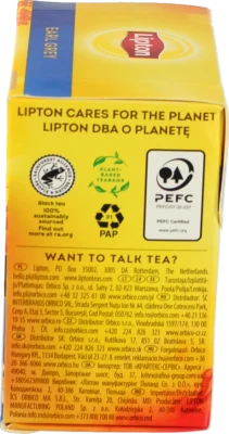Чай Lipton 20п чорний earl grey