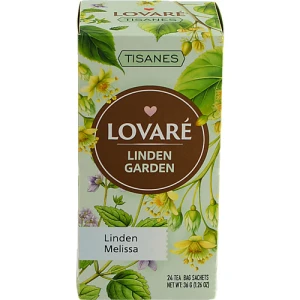 Чай Lovare «Ліповий Сад» Бленд трав'яного чаю з фруктами та плодами 241.5г