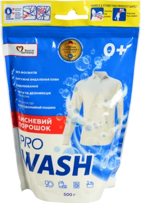 Засіб д.вибілювання ProWash 500г кисневий порошок
