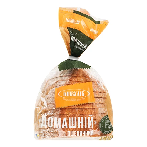 Хліб Київхліб 350г домашній пшеничний нарізний
