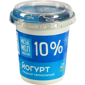 Йогурт ММЗ 300г 10% грецький ст