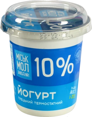Йогурт ММЗ 300г 10% грецький ст