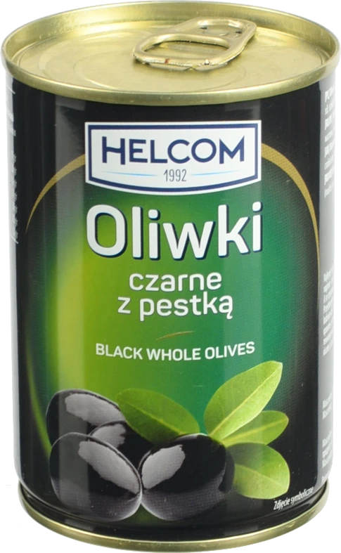 Маслини Helcom 280г з кісточкою