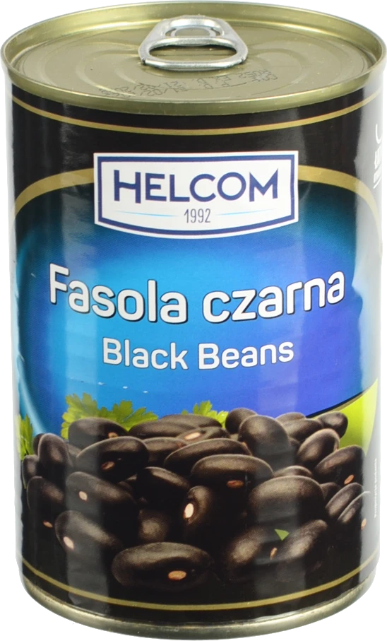 Квасоля Helcom 425мл чорна