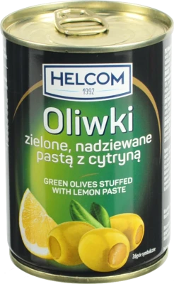 Оливки Helcom 280г фаршировані лимоном