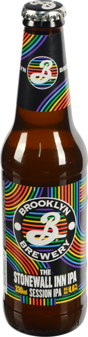 Пиво Brooklyn 0.33л stonewall inn ipa session світле пастеризоване