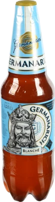Пиво Germanarich 1л 6 blanche спеціальне нефільтроване пастеризоване