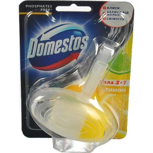 Блок для унітазу гігієнічний Лимон Сила 3в1 Domestos 35г