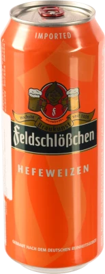 Пиво Feldschlochen 0.5л Нефільтроване світле пшеничне