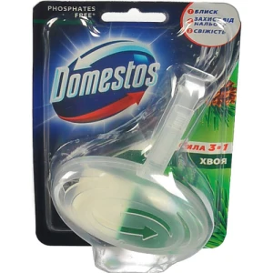 Блок для унітазу гігієнічний Хвоя Сила 3в1 Domestos 35г