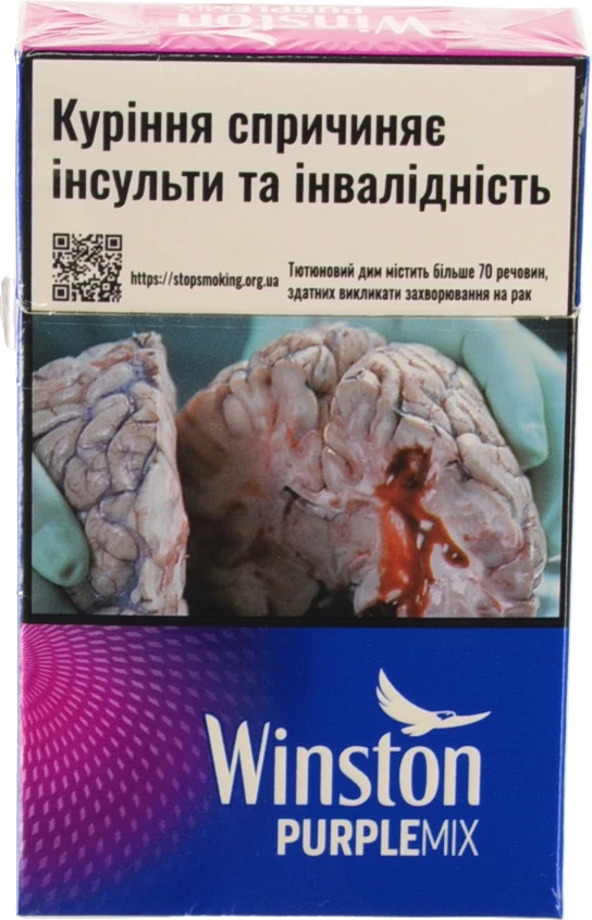 Сигарети з фільтром Winston Purplemix 20шт