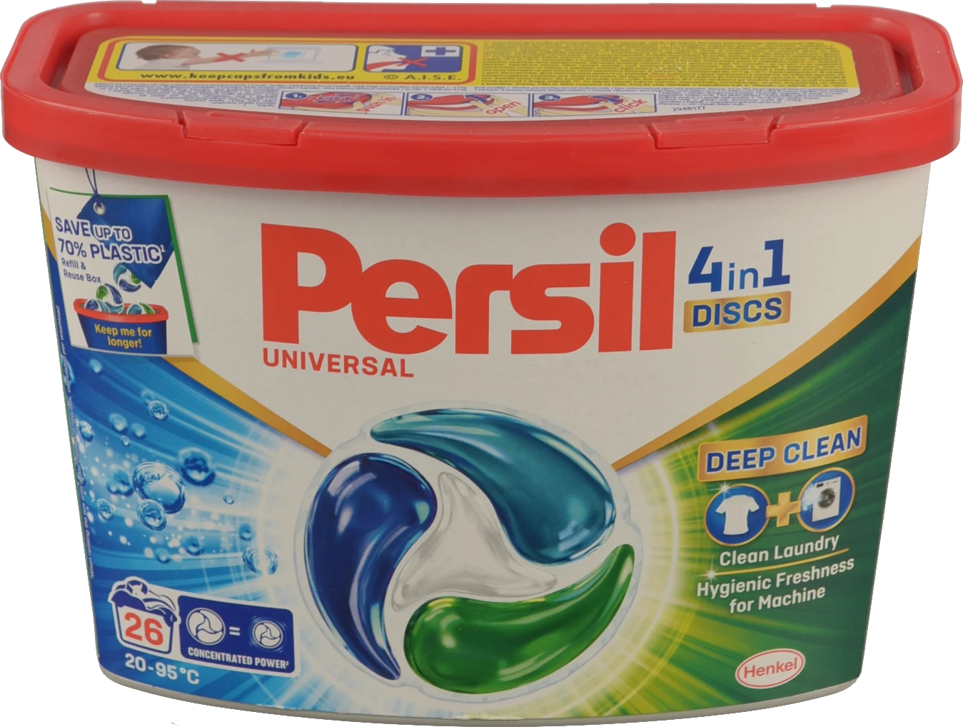 Універсальні мийні диски Persil 26 прань