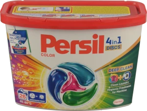 Засіб миючий для прання Color 4in1 Discs Deep Clean Persil 26х16.5г