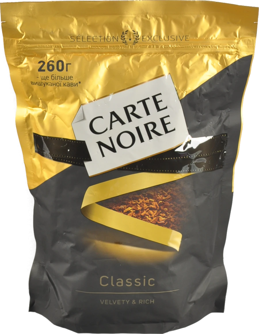 Кава розчинна сублімована Classic Carte Noire 260г