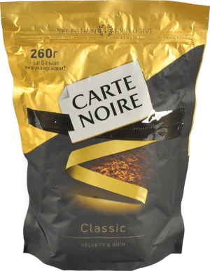 Кава розчинна сублімована Classic Carte Noire 260г