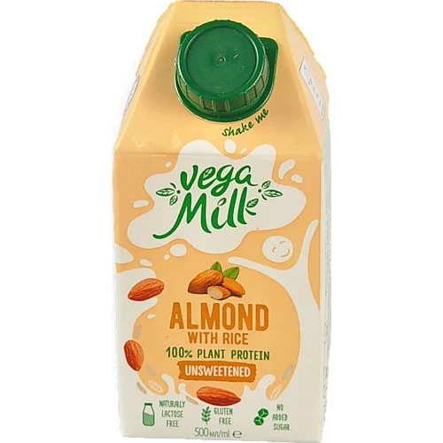 Напій мигдальний з рисом Vega Milk 500мл