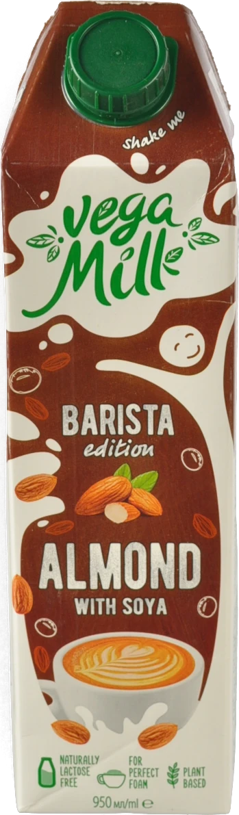 Напій Vega Milk 950мл мигдальний з соєю Barista