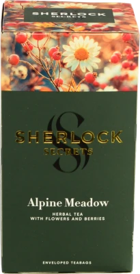 Чай Sherlock Secrets "Альпійський луг" 22 пакетики по 1.5г