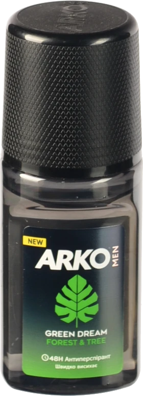 Антиперспірант кульковий Forest&Tree Green Dream Arko Men 50мл