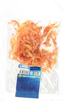 Кальмар стружка Seastar краб солено сушений