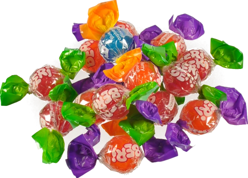 Карамель льодяникова з начинкою Beri Roshen кг