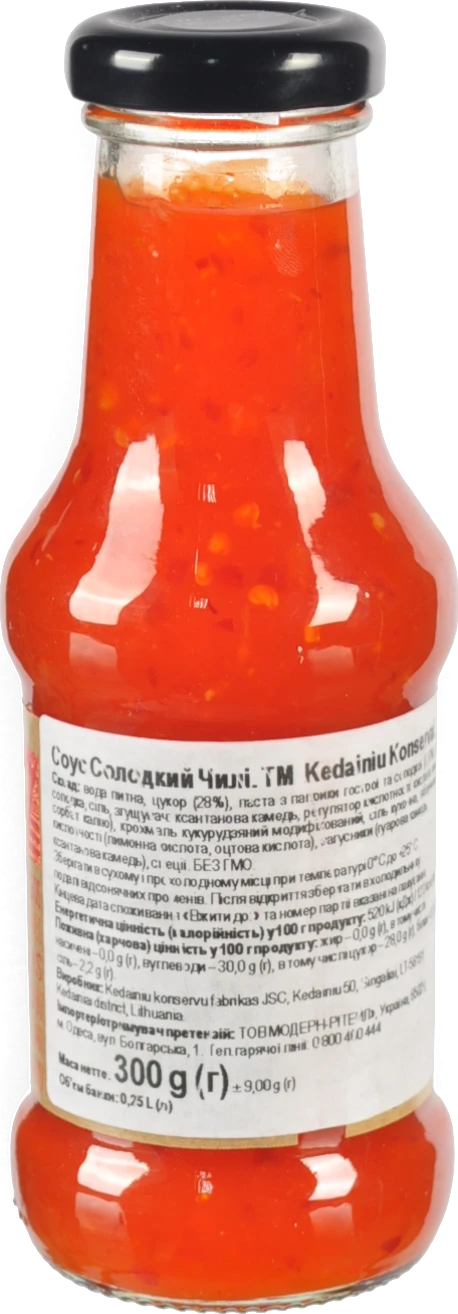 Соус Kedainiu Konservai 300г солодкий чилі
