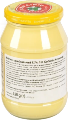 Майонез Kedainiu Konservai 420г Оригінальний 73%