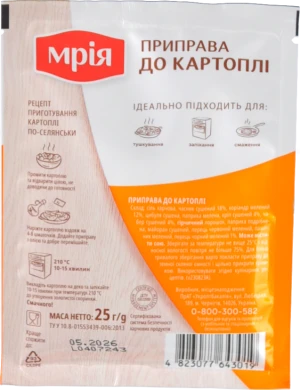 Приправа до картоплі Мрія 25г
