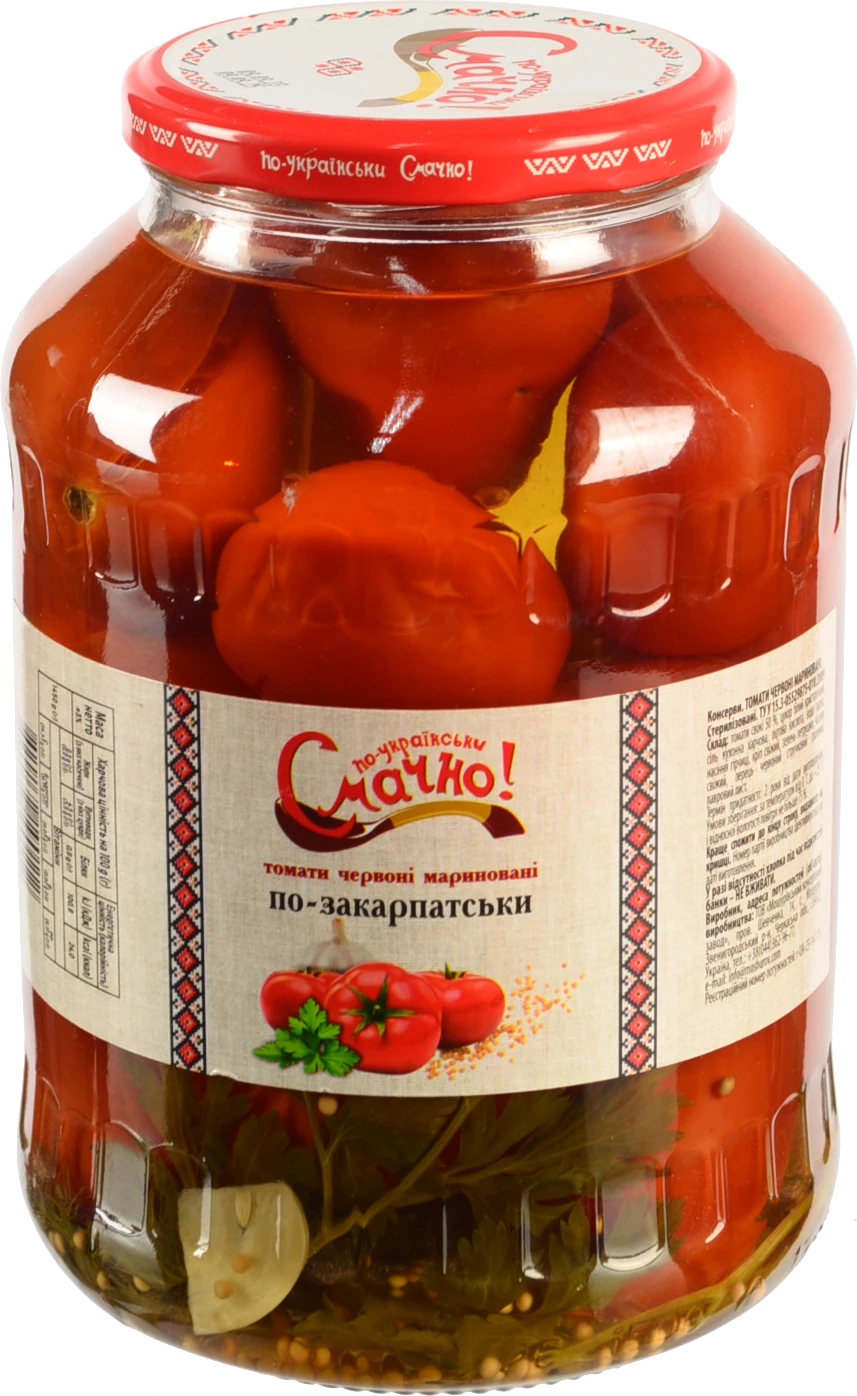 Томати По Українськи Смачно 1450г по закарпатськи