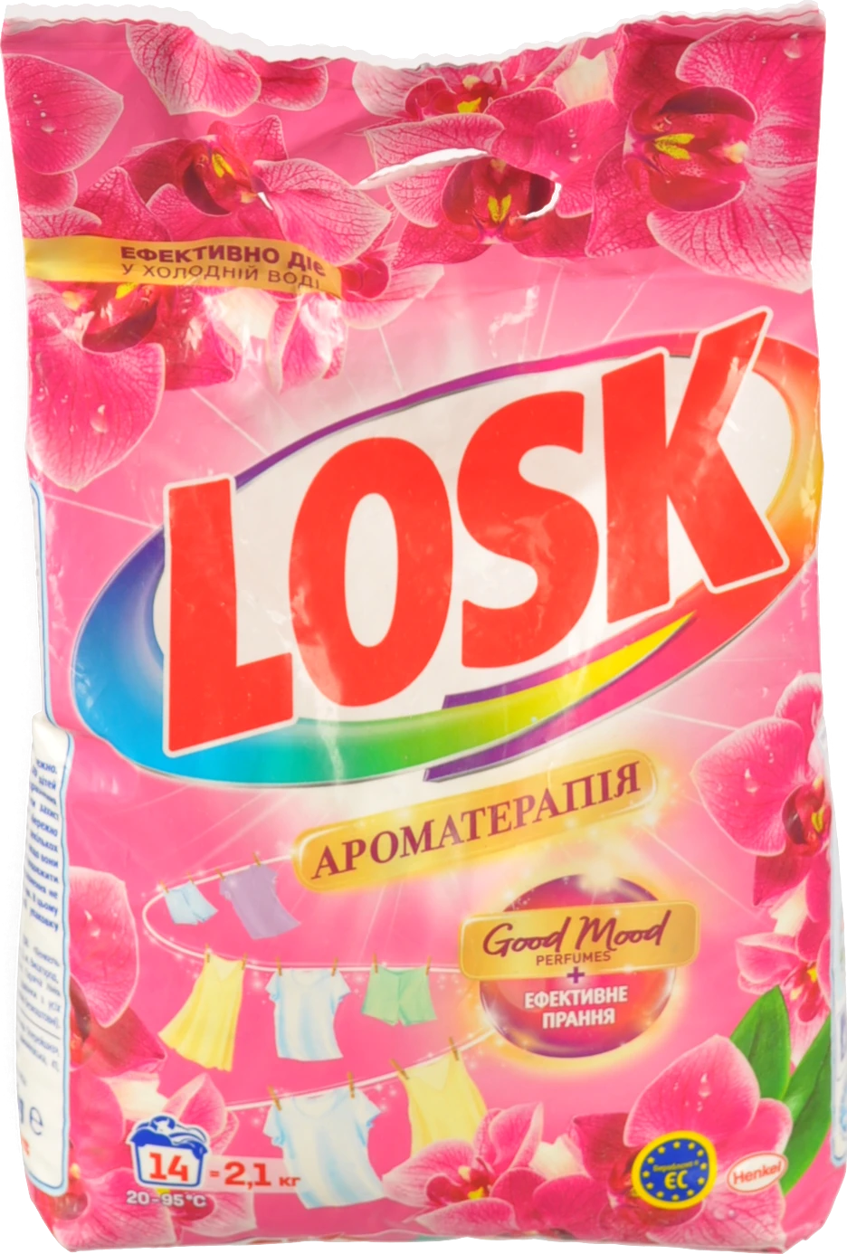 Порошок Losk 2.1кг ароматерапія малазійських квітів автомат