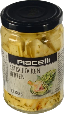 Артішоки Piacelli 280г мариновані