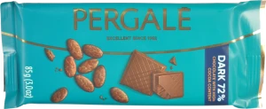 Шоколад Pergale 85г темний 72%