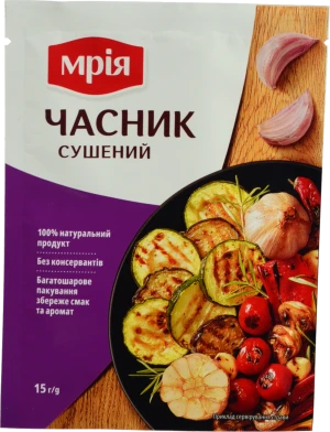 Приправа Мрія 15г часник гранульований сушений